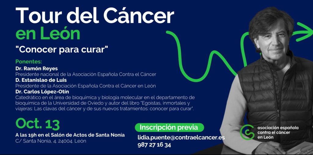 Carlos López-Otín: “Hoy es más fácil sobrevivir al cáncer que sucumbir a la enfermedad”