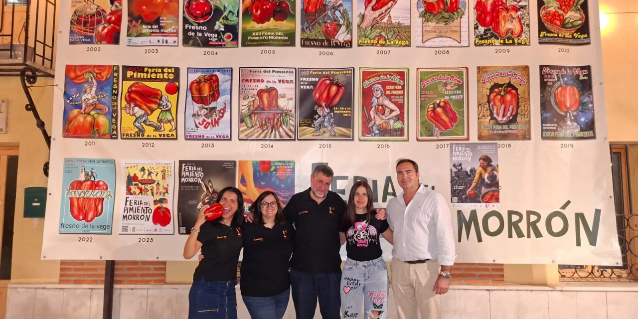 Fresno de la Vega inaugura la 41ª Feria del Pimiento Morrón en el inicio de la temporada 13 de Manos Arriba